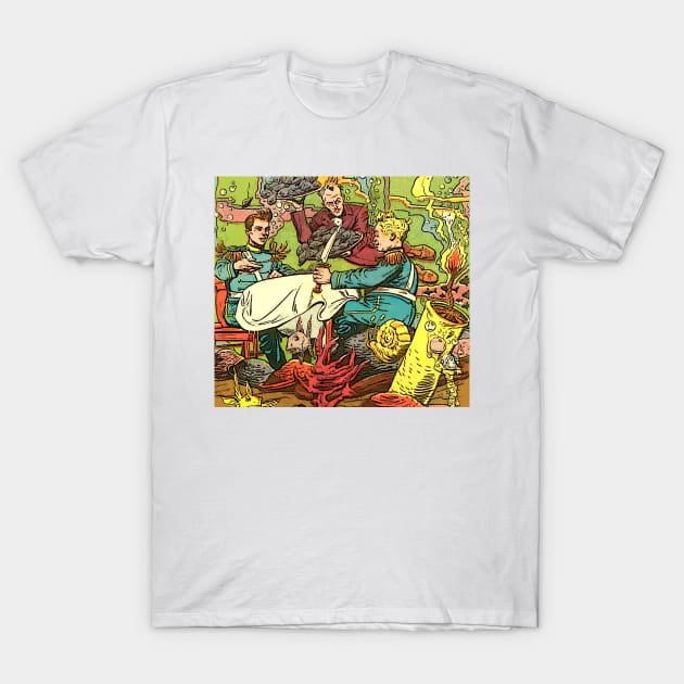 lunch at the bottom of the sea T-Shirt by Marccelus